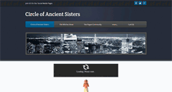 Desktop Screenshot of ancientsisters.com
