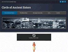Tablet Screenshot of ancientsisters.com